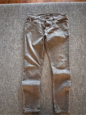 Banana Republic Skinny Fit gray jeans Men's 32x32 waist 32